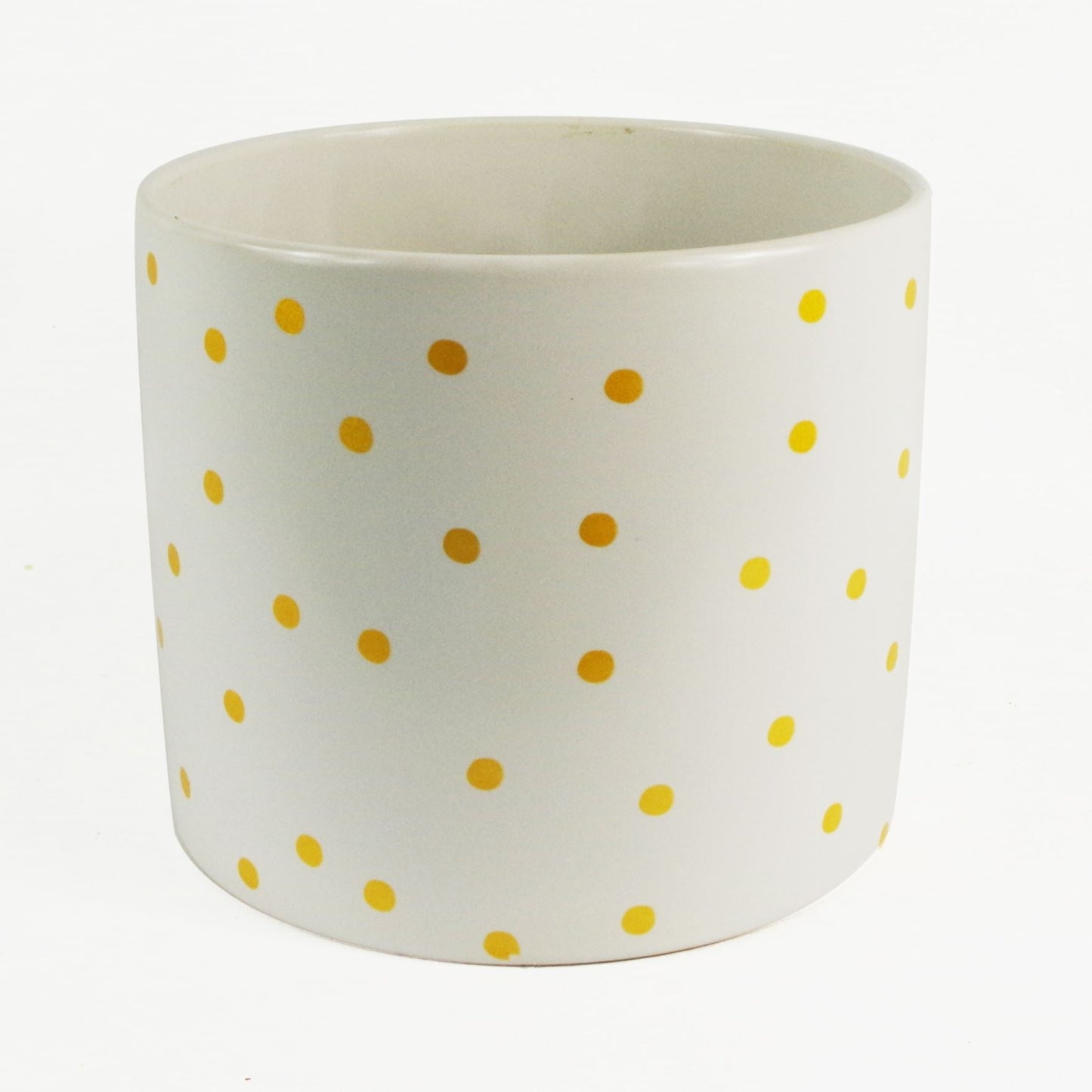 Gold Dot Ceramic Planter — by Botanik